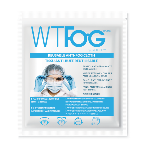 WTFog Reusable Anti-Fog Cloth