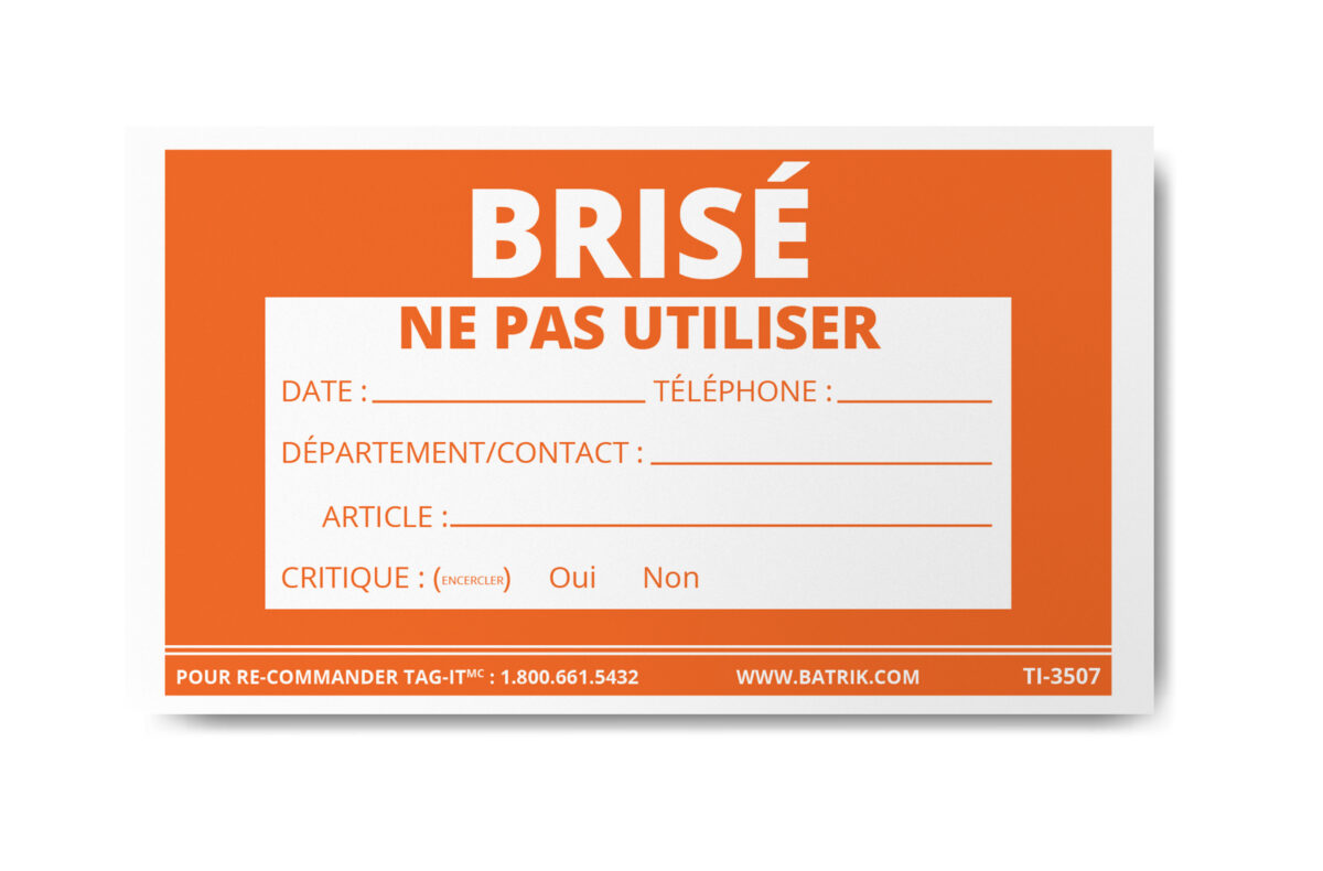 Tag-It étiquettes d’information – Image 8