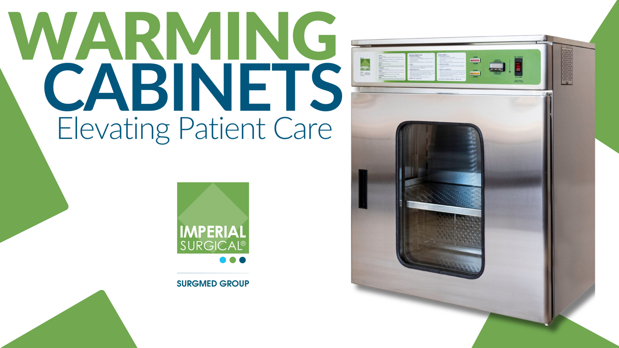 Warming Cabinets Banner
