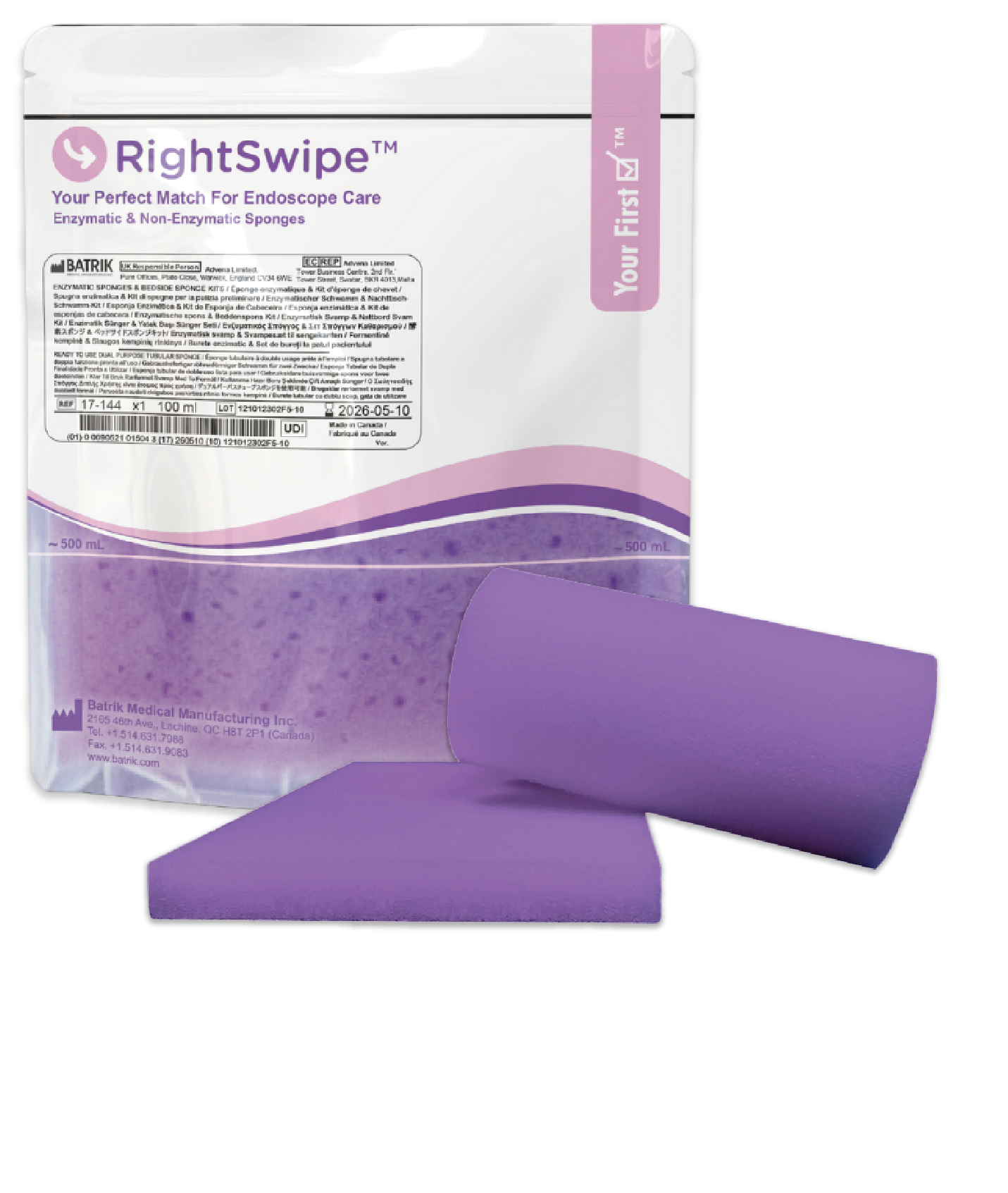 Enzymatic Bedside Sponge Kits Surgmed Group