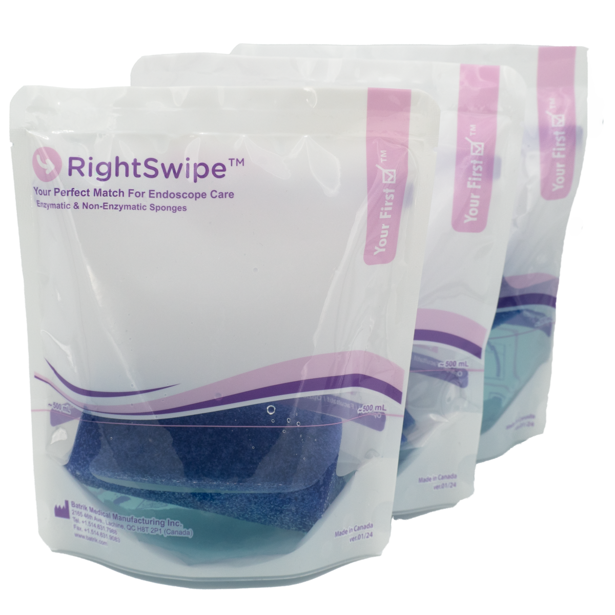 RightSwipe Enzymatic Pocuhes